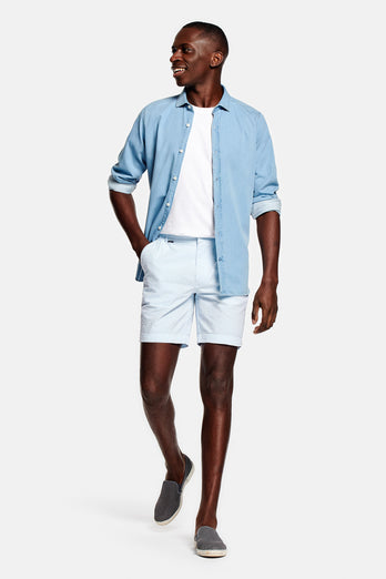 Pontoons * Shorts Seersuckers – Rayures plus larges Pontoons * Shorts Seersuckers – Rayures plus larges