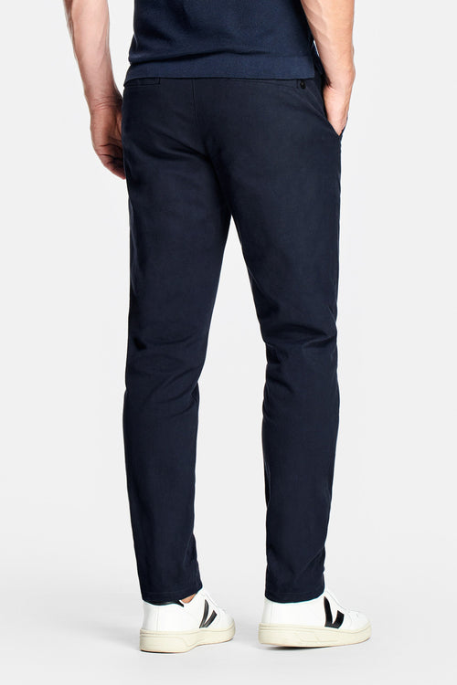 black blue heavy stretch cotton men's trousers | MR MARVIS