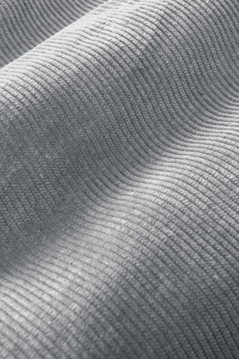 Oysters * The Cords grey ribbed corduroy fabric men's trousers | MR MARVIS