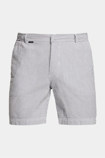 Submariners * Shorts Seersuckers – Rayures plus larges Submariners * Shorts Seersuckers – Rayures plus larges