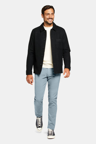 Antarctics * The Coolerdays grey blue heavy stretch cotton men's trousers | MR MARVIS