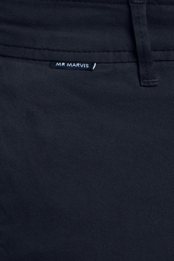 Deeps * The Coolerdays black blue heavy stretch cotton men's trousers | MR MARVIS