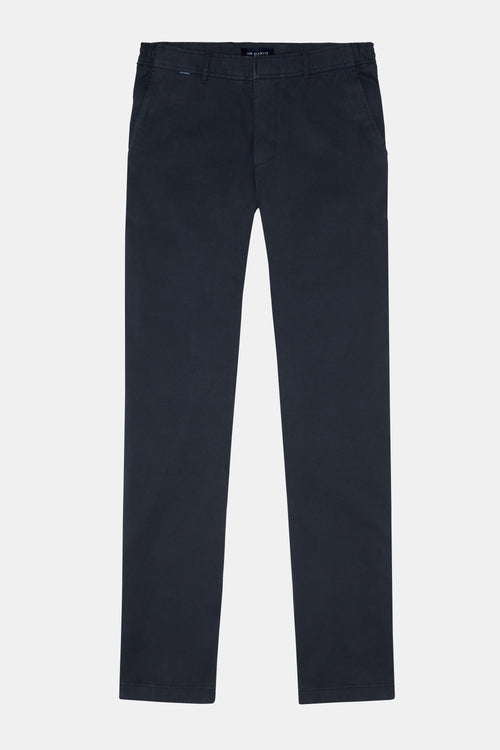 black blue heavy stretch cotton men's trousers | MR MARVIS