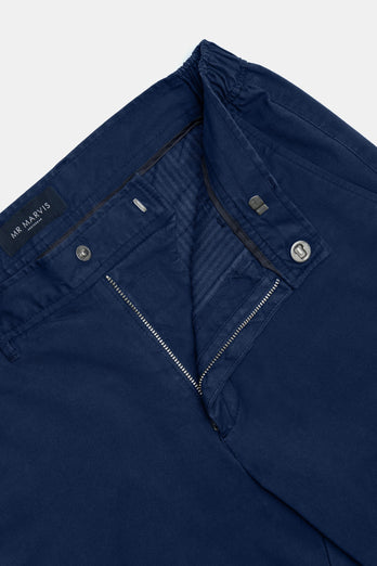 Midnights * The Coolerdays dark blue heavy stretch cotton men's trousers | MR MARVIS