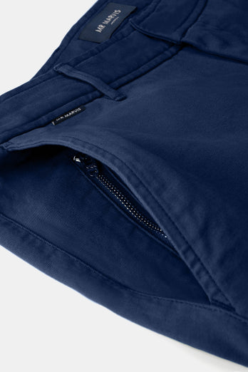 Midnights * The Coolerdays dark blue heavy stretch cotton men's trousers | MR MARVIS