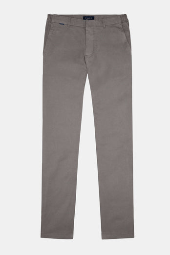Newmans * The Coolerdays mid grey heavy stretch cotton men's trousers | MR MARVIS