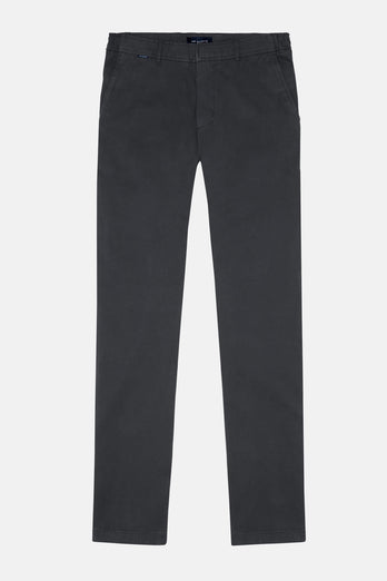 Storms * The Coolerdays dark grey heavy stretch cotton men's trousers | MR MARVIS