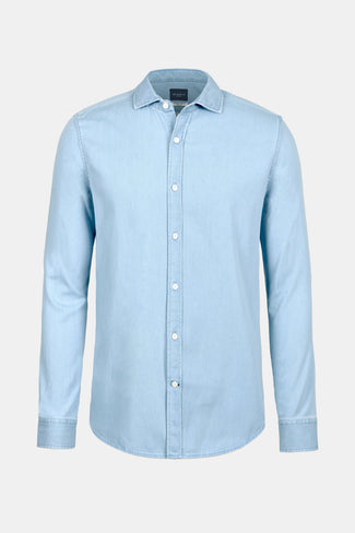 Charles * The Denim Shirt ultra light blue men's denim shirt | MR MARVIS