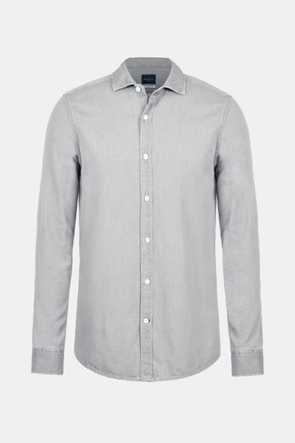 Louis * The Denim Shirt light grey men's denim shirt | MR MARVIS