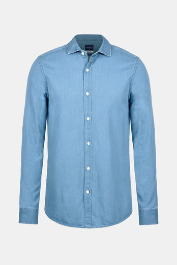 Otis * The Denim Shirt light blue men's denim shirt | MR MARVIS