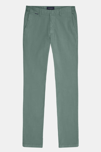 Felsons * The Longs mid green stretch cotton men's trousers | MR MARVIS