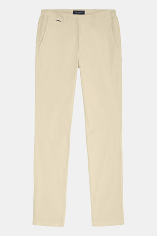 Gazettes * The Longs beige stretch cotton men's trousers | MR MARVIS