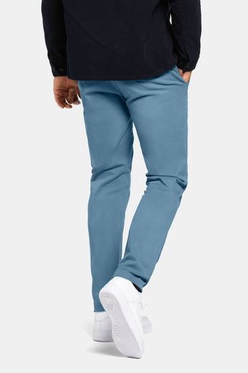 Mavericks * The Coolerdays blue heavy stretch cotton men's trousers | MR MARVIS