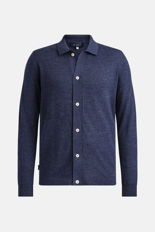 Kingfishers * The Merino Polo Cardigan