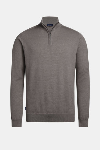 Jones * Der Merino Zip-Pullover