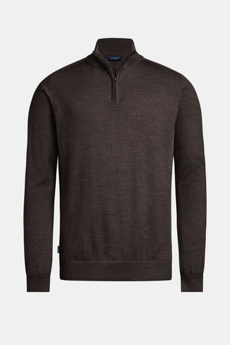 Night Foxes * Der Merino Zip-Pullover
