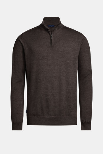 Night Foxes * The Merino Zip Pullover