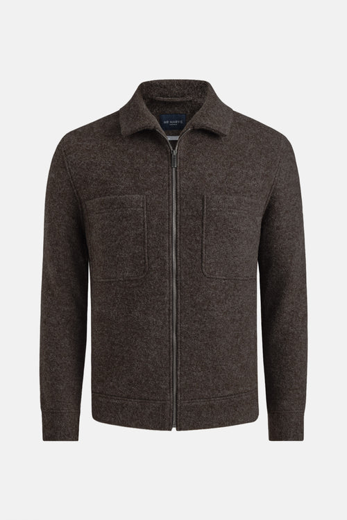 Night Foxes * The Wool Zip Shacket
