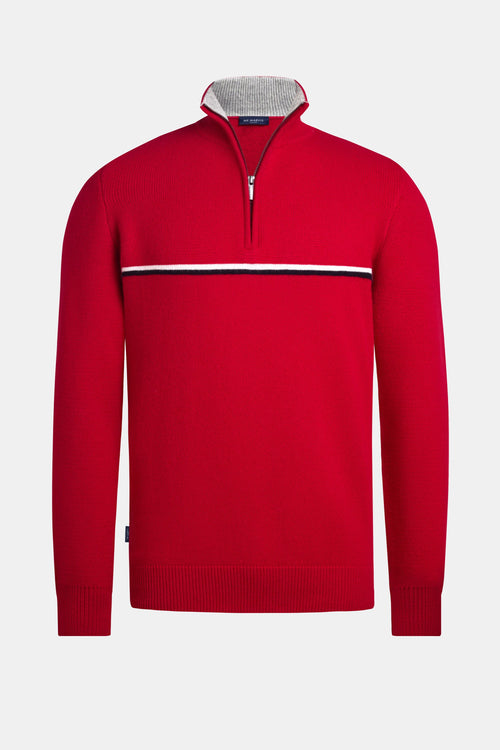 Red Devils * The Retro Zip Pullover