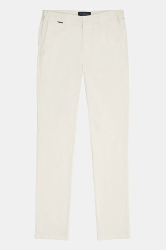 off white stretch cotton men's trousers | MR MARVIS