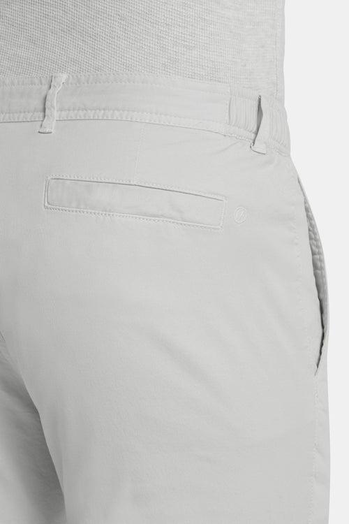 light grey stretch cotton men's trousers | MR MARVIS