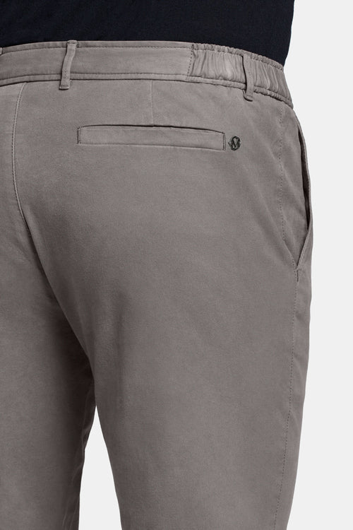 mid grey heavy stretch cotton men's trousers | MR MARVIS